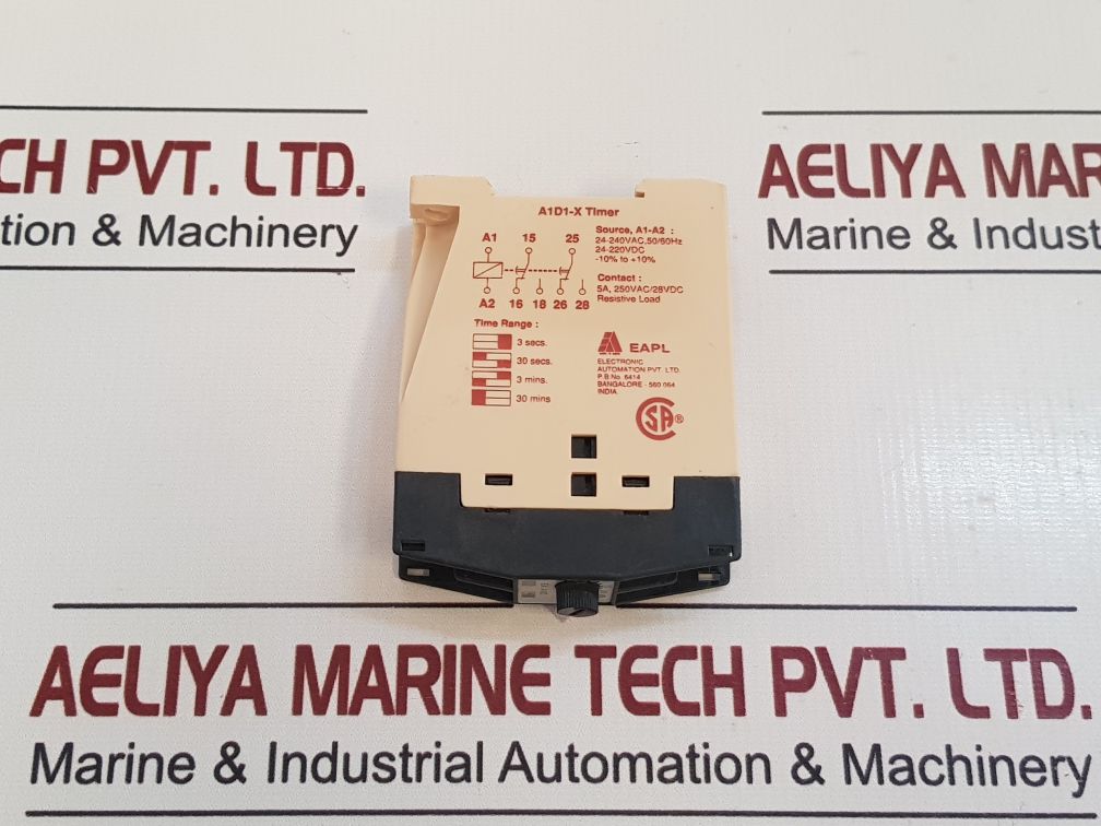 Eapl A1D1-x Programmable Electronic Timer Switch 24-240 Vac 50/60Hz