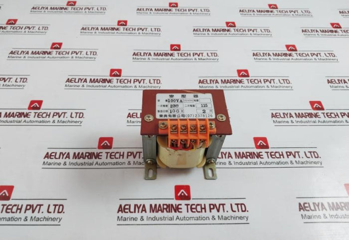 East Dian 100Va Transformer 230V Primary 115V Secondary 50/60Hz