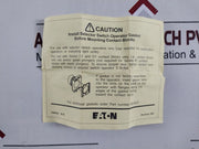 Eaton 10250T4011 Heavy Duty Oiltight Selector Switch