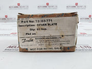 Eaton 72400-771 Cover Plate New