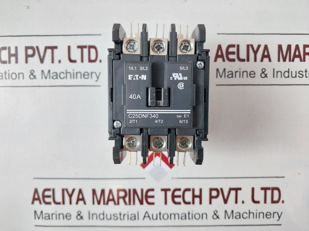 Eaton C25Dnf340 Circuit Breaker 24V 50-60Hz,40A Ser.E1 