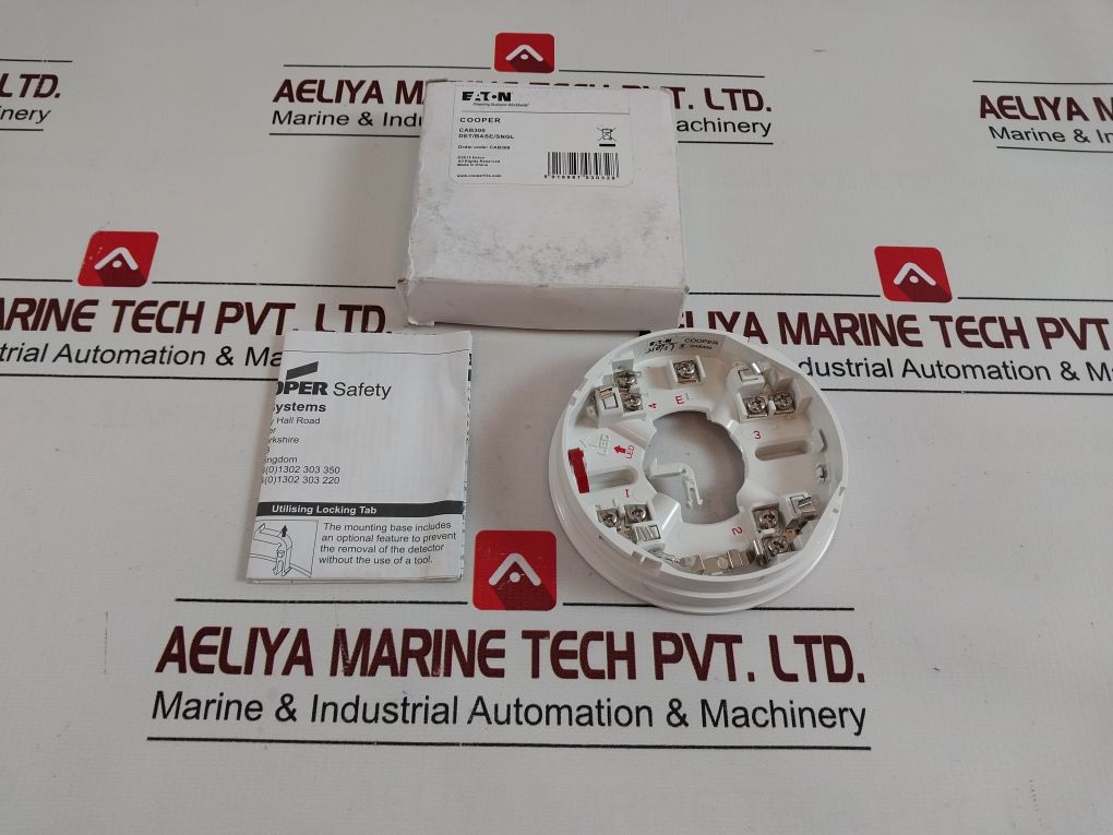 Lot Of 8X Eaton Cab300 Addressable Analogue Mounting Base