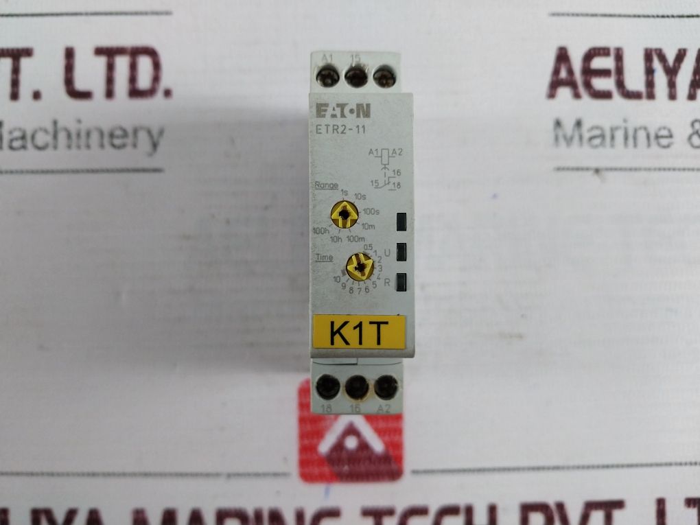 Eaton Etr2-11 On Delay Time Relay 24-240Vac 24-48Vdc