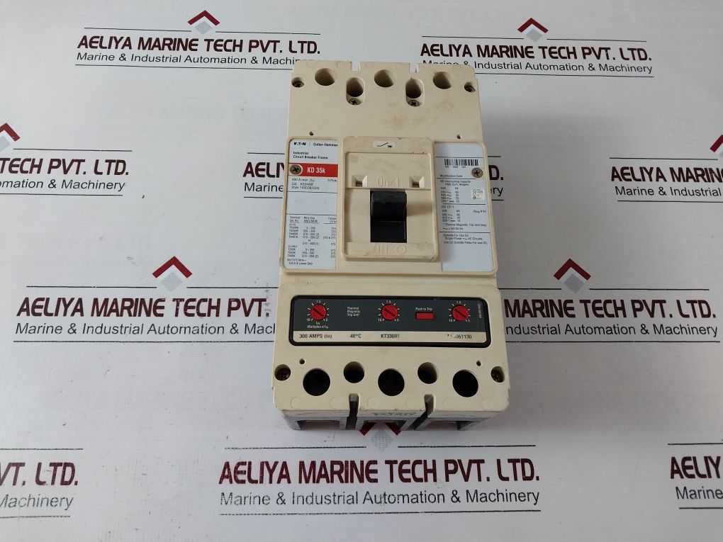 Eaton/Cutler-hammer Kd3400F 1492D81G03 Industrial Circuit Breaker