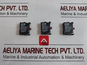 Lot of 3X Eaton m22-k01 contact block