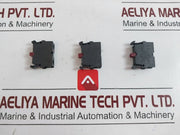Lot of 3X Eaton m22-k01 contact block