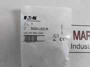 Lot of 6X Eaton m22-led-r led unit red 12-30v