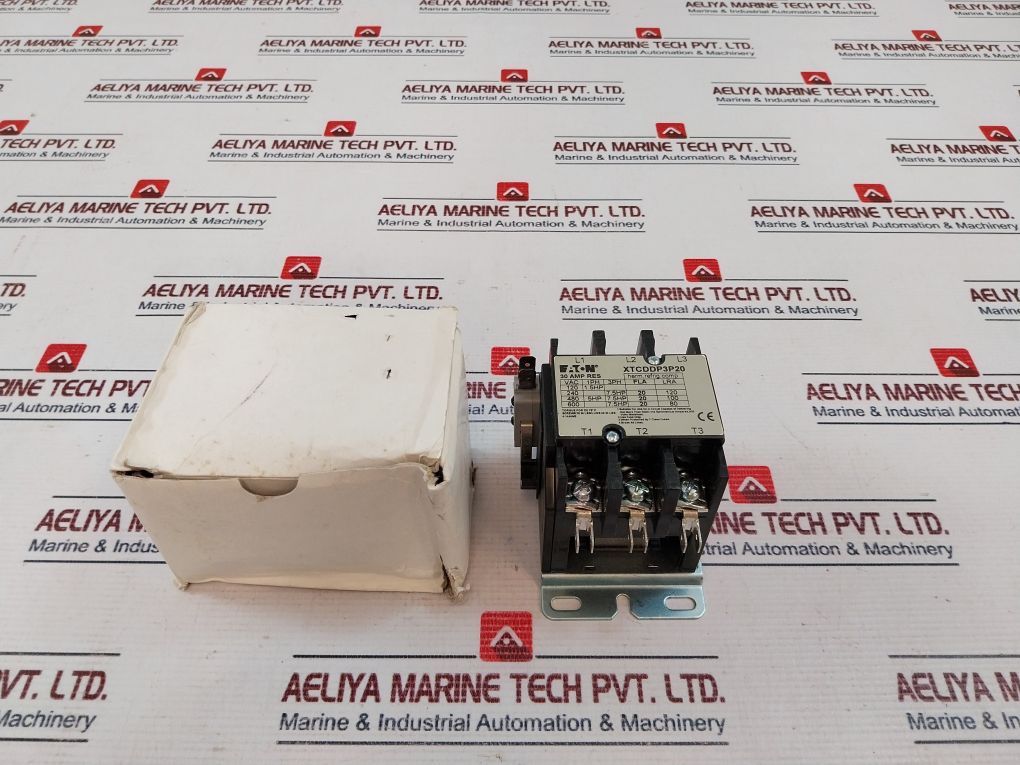 Eaton Xtcddp3P20 Ac Magnetic Contactor 30A 380V 50/60Hz