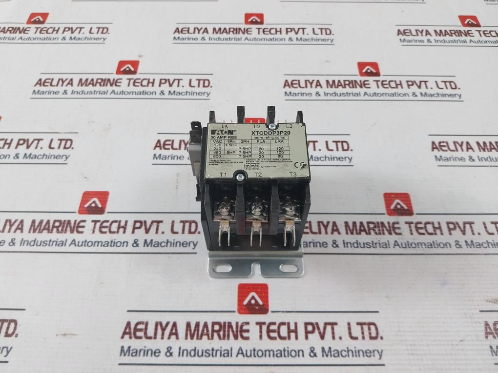 Eaton Xtcddp3P20 Contactor 30A 50-60Hz