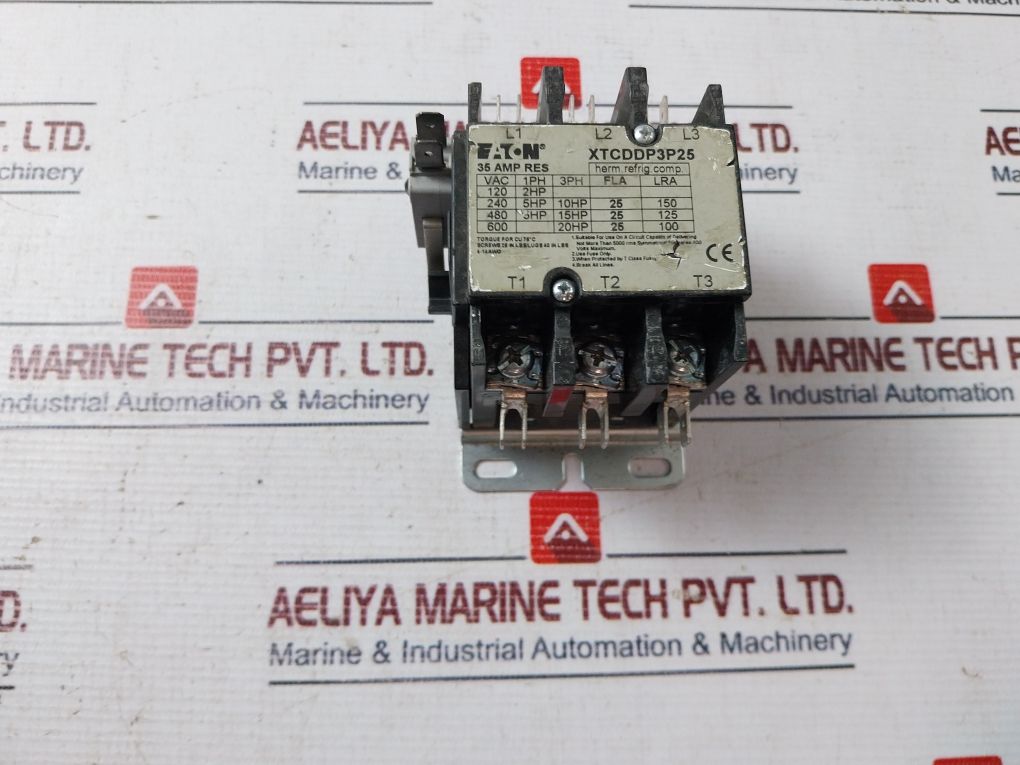 Eaton Xtcddp3P25 Magnetic Contactor 35A 50/60Hz 380V