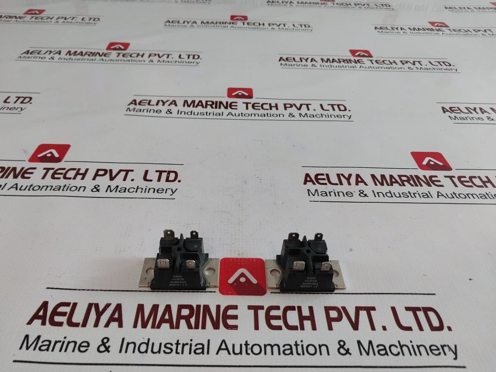 Lot of 4X Ebg VHP/6 Power Resistor 3X8KGG 85118LF
