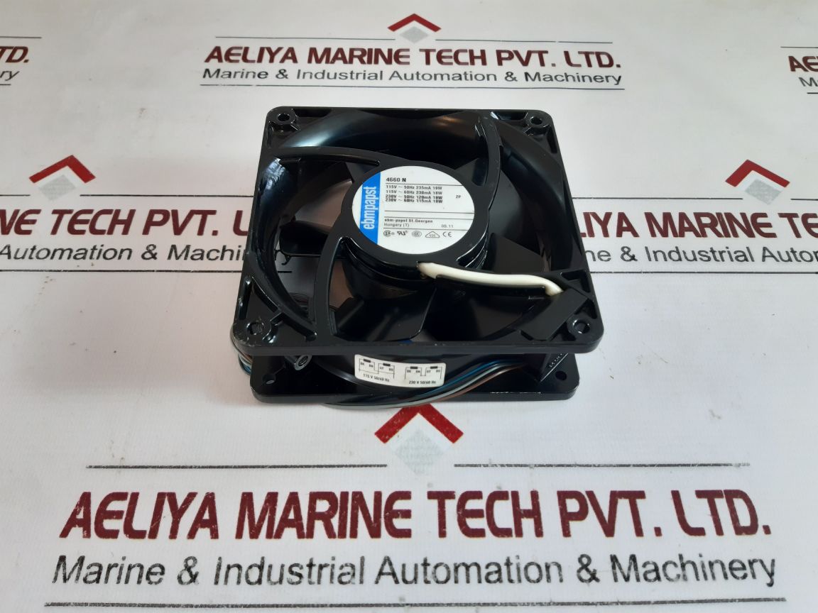 Ebm-papst 4660 N Cooling Fan 115V~50Hz