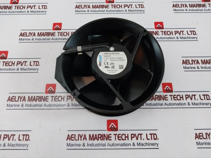 Ebm-papst W2E143-aa15-01 Cooling Fan 115V 50/60Hz