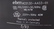 Ebm-papst W2S130-aa03-01 Ac Fan Ball Bearing 40W