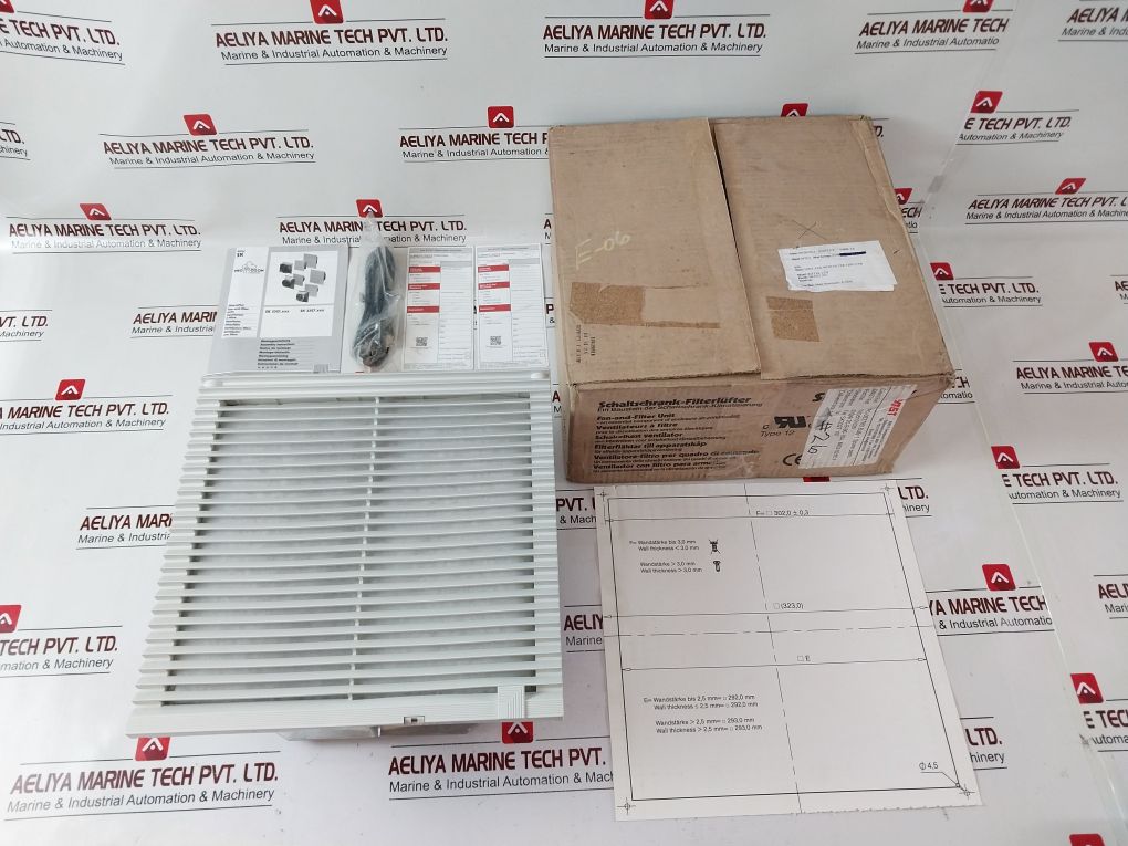 Ebmpapst W2E250-hj52-06 Fan-and-filter Unit