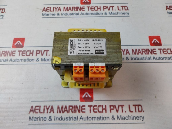 Edi 200Va Electric Transformer And Regulator 460V