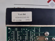 Edl Displays/Gec Alsthom 6127-0112-03-3 Micro Board Module 6100012503 Converter