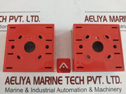Lot of 2X Edwards DM788 Surface Mount Call Point Base V.3A