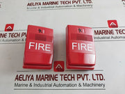 Lot of 2X  Genesis G1RF-HD Fire Alarm Temporal Horn 24VDC/CC 3302211-11