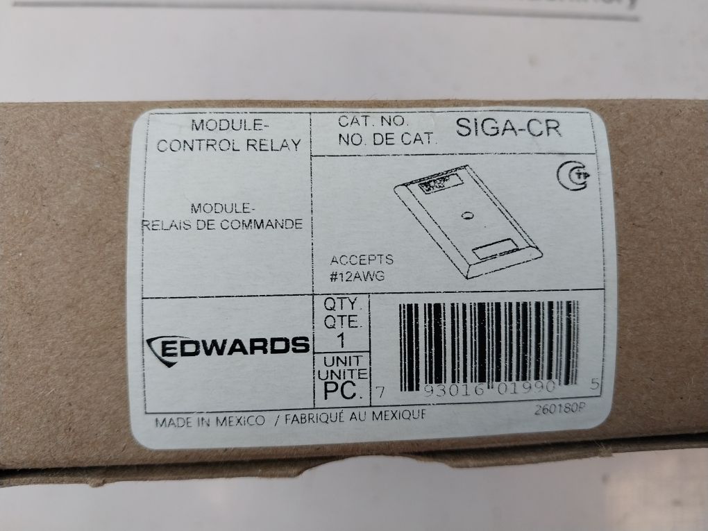 Edwards Siga-cr Fire Alarm Control Relay Module – Aeliya Marine