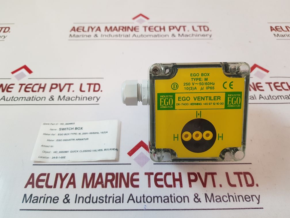 Ego ventiler box type m