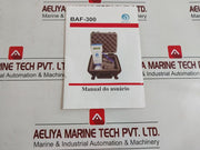 Elec Baf-300 Portable Breathalyser Set (New)