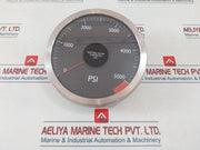 Electro-flow Controls M25X Analogue Gauge 0-5000 Psi