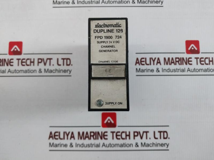 Electromatic Fpd 1900 724 Channel Generator 24Vdc Supply