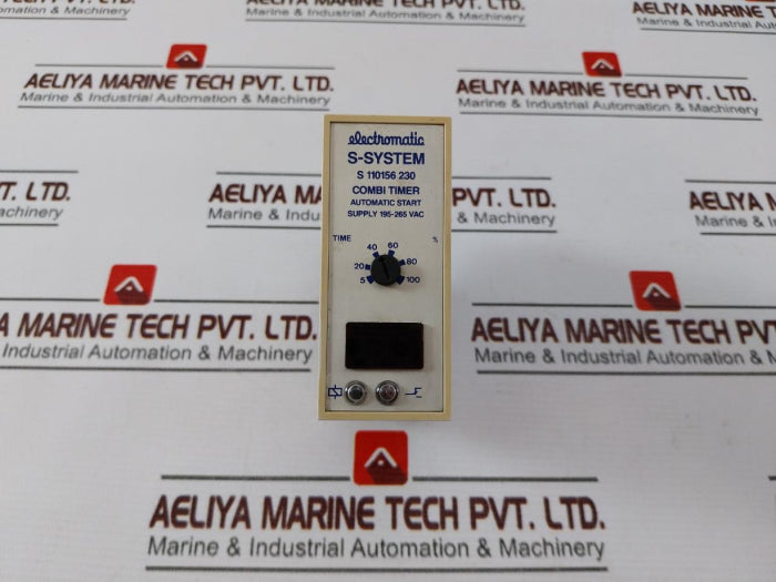 Electromatic S 110156 230 S-system Automatic Start Combination Timer 0.15-800Sec