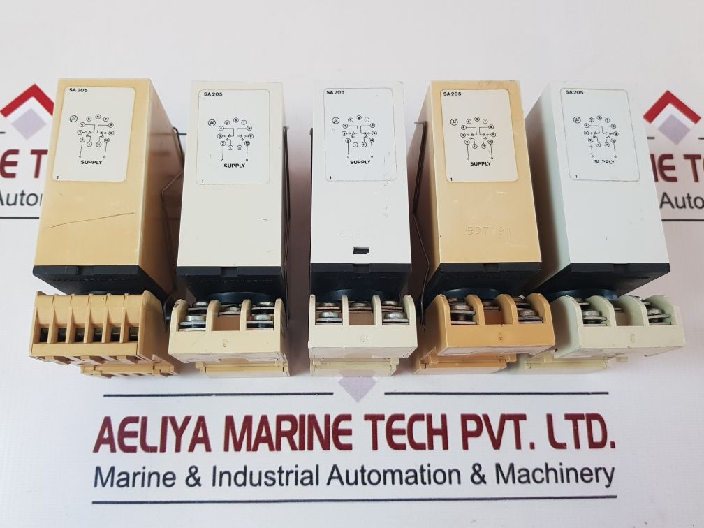 Electromatic Sa 205 230 Time Delay Relay With Base