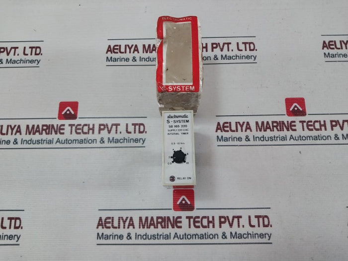 Electromatic Sb 165 220 Interval Timer