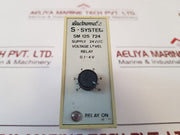 Electromatic Sm 125 724 S-system Voltage Level Relay 24Vdc