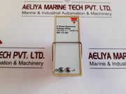 Electromatic Sm 170 440 3-phase Sequence Voltage Relay With Base