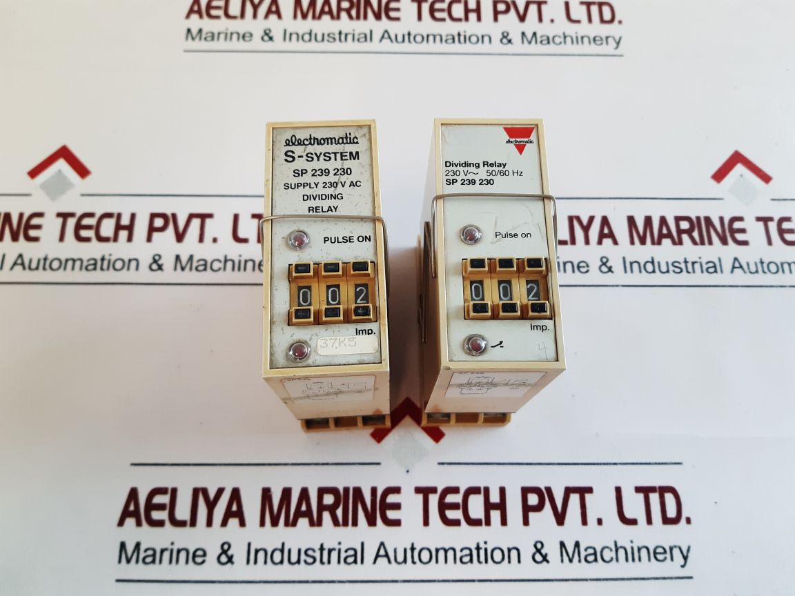 Electromatic Sp 239 230 Diving Relay