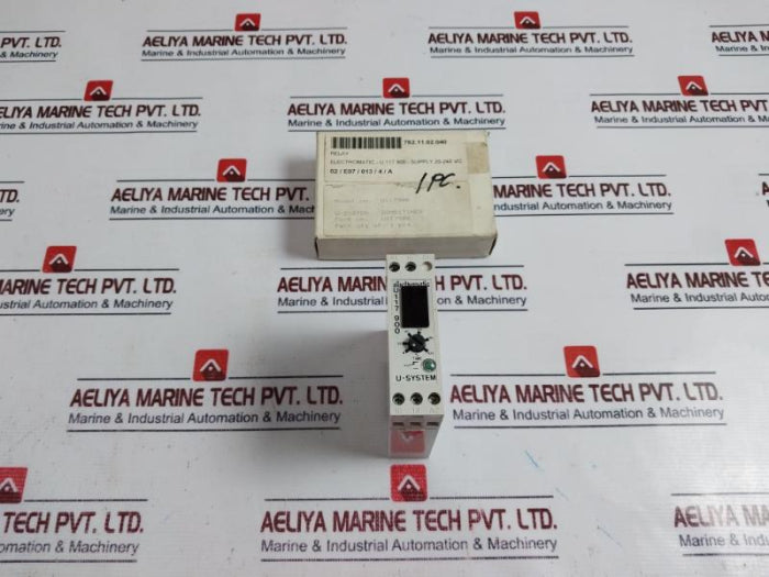 Electromatic U117900 Relay Combi Timer, 20-240V Ac, 8A, 15S-60Min