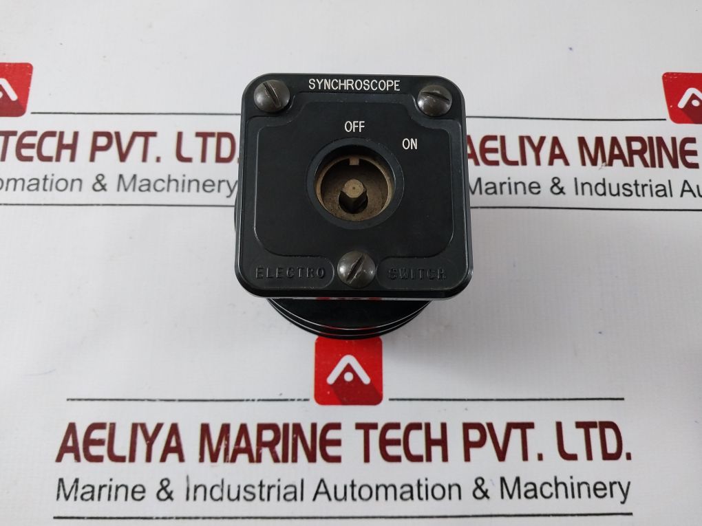 Electroswitch 2424E Rotary Synchroscope Switch 20A-600Vac
