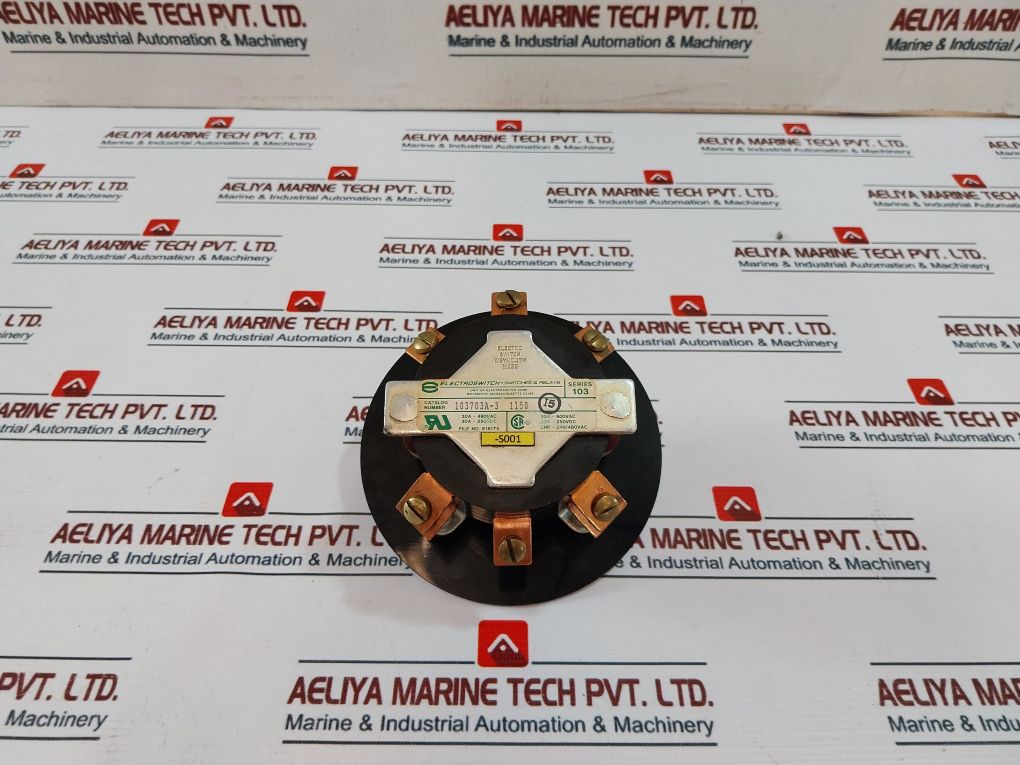Electroswitch Series 103 Snap Action Rotary Switch Relay 103703A-3
