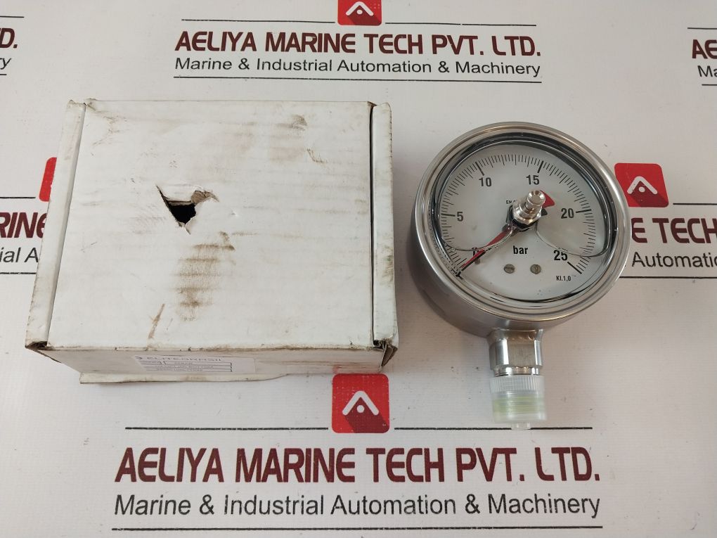 Elite En 837-1 Gauge 0-25 Bar 100Mm