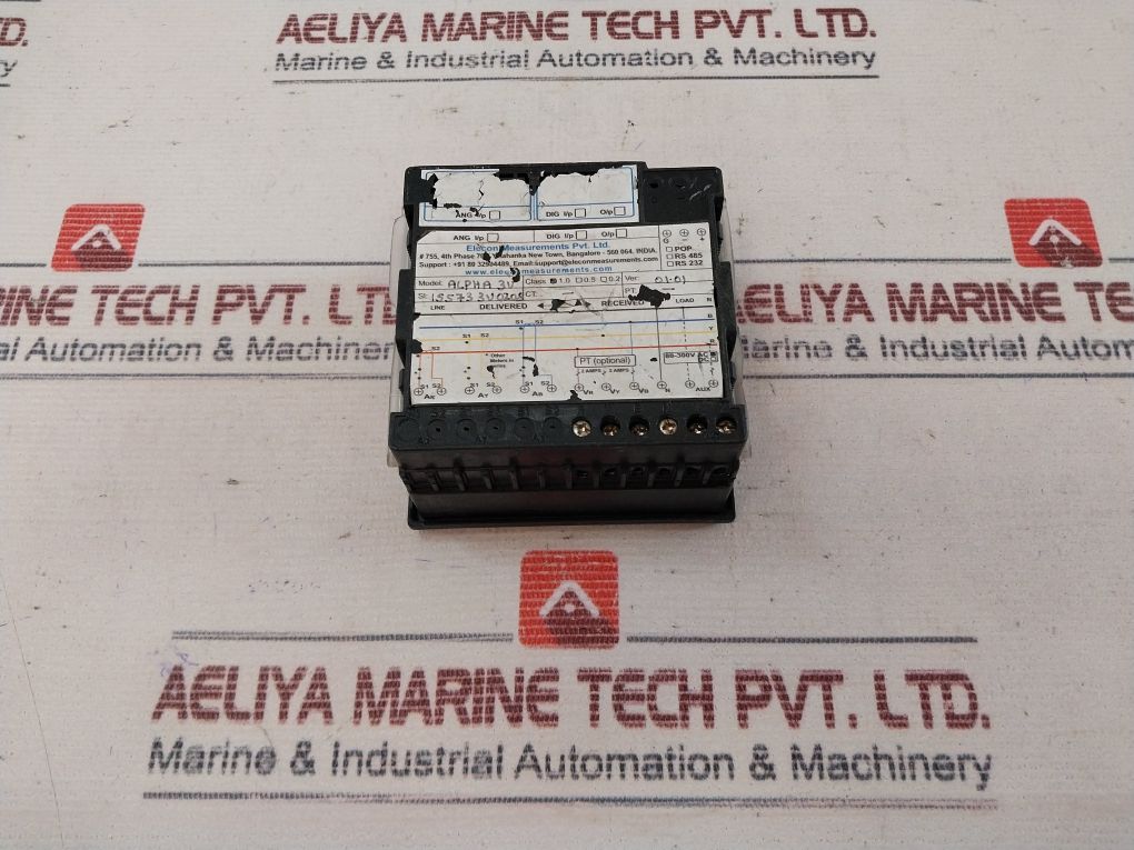 Elmeasure Alpha 3V 3 Phase Volt Meter 80-300V Ac