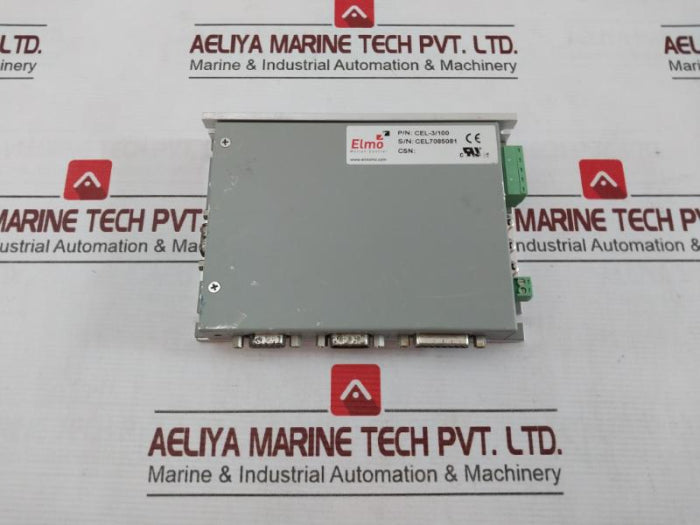 Elmo Cel-3/100 Digital Servo Drive For Brush And Brushless Motor Rs232 24V