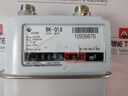 Elster Bk-g1,6 Gas Flow Meter Qmax: 2,5 M3/H (Not Working)