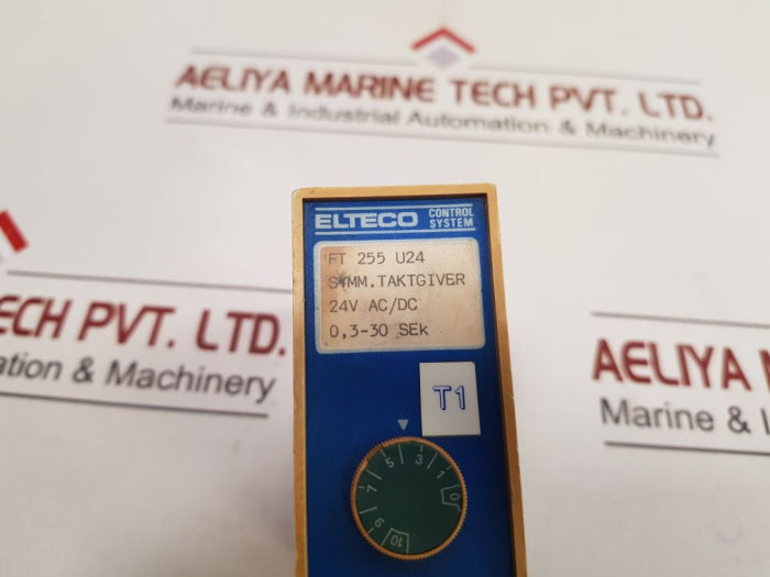 Elteco Ft 255 U24 Time Relay 24V