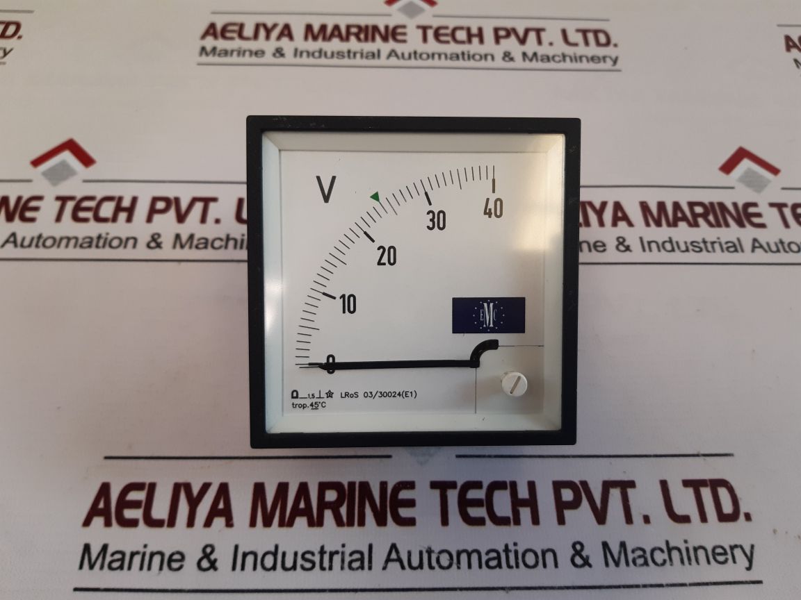 Emc Lros 03/30024(E1) Volt Meter