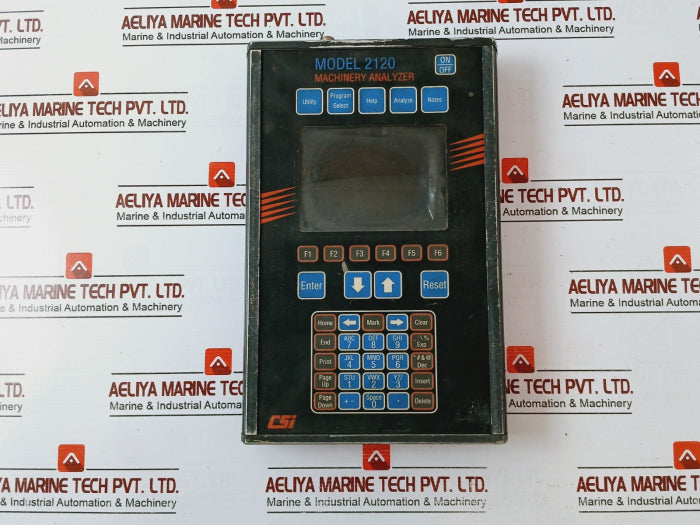 Emerson Csi 2120-1 Computational System Machinery Analyzer Rev 5 (Not Working)