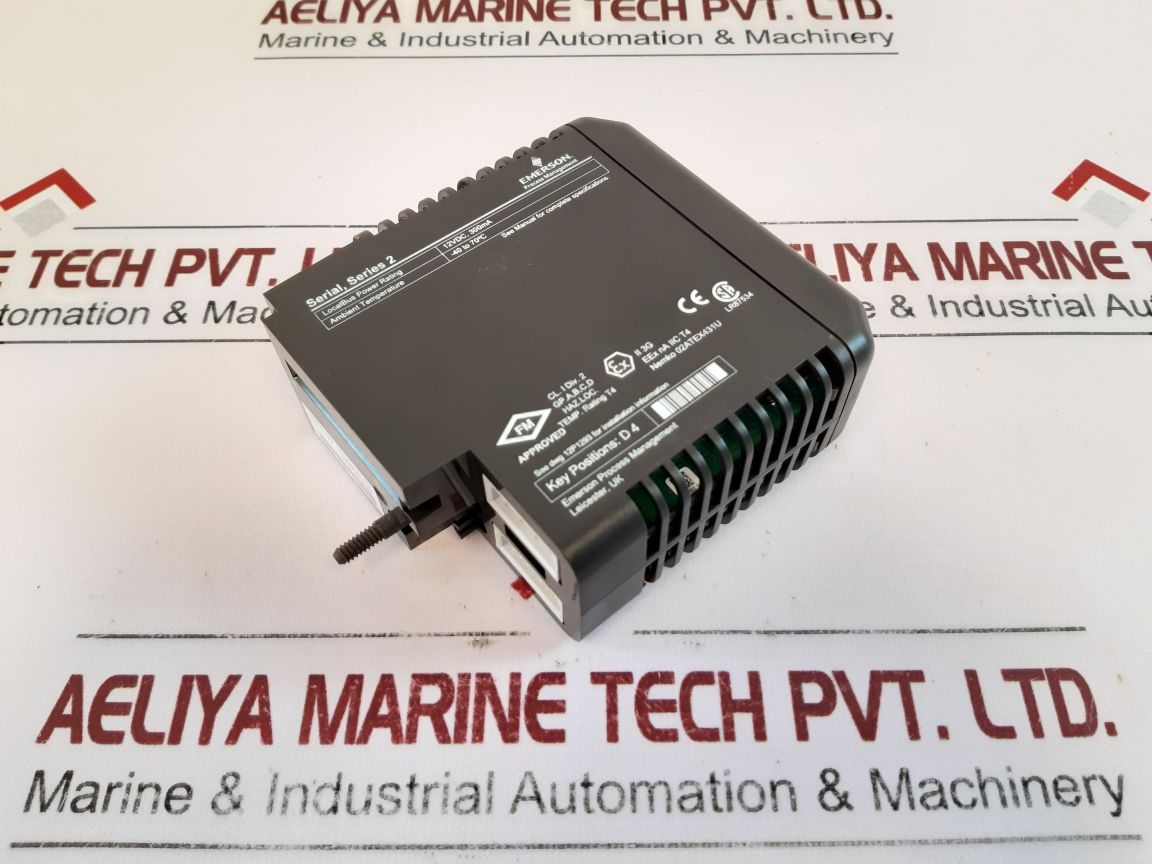 Emerson Kj3241X1-ba1,Series 2 Interface Module 12P2506X062 Rev: G