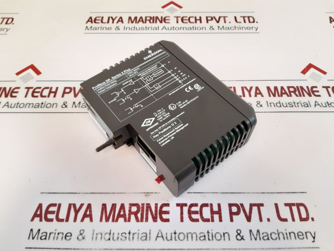 Emerson Kj3243X1-bb1 Profibus Dp,12P3994X042 Rev: F