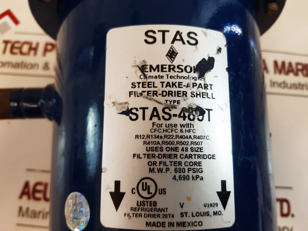 Emerson Stas-485T Filter-drier Shell – Aeliya Marine