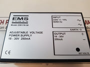 Ems Power 2381/18-30 Adjustable Voltage Power Supply