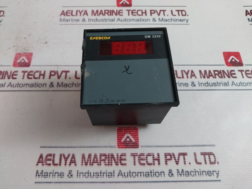 Enercon Dm 3250 Digital Panel Meter 240 V