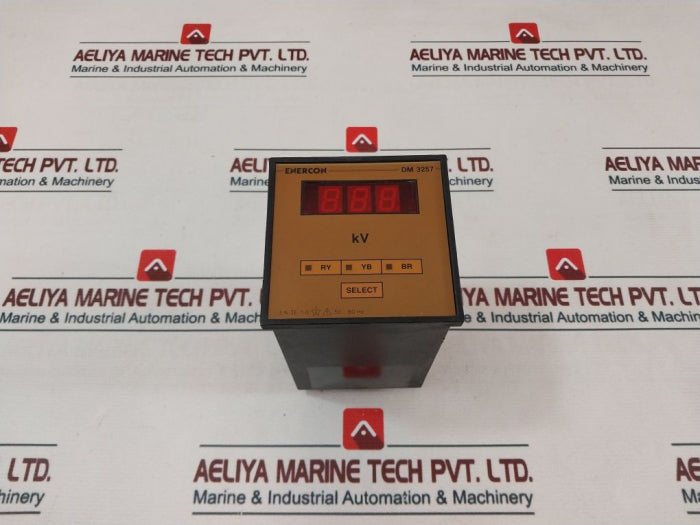 Enercon Dm 3257 Digital Panel Meter 50...60 Hz